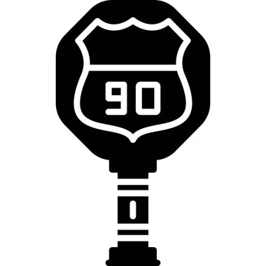 Basit bir yol trafik ışığı simgesi