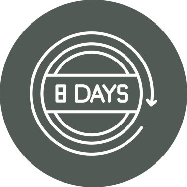 gün simgesi vektör illüstrasyonu