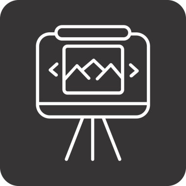 seo modern simgesinin vektör illüstrasyonu