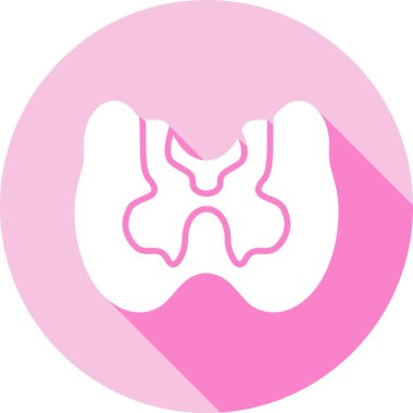 - Kanser. Web simgesi basit tasarım