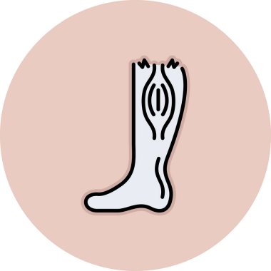 Bir çift çorap çizimi