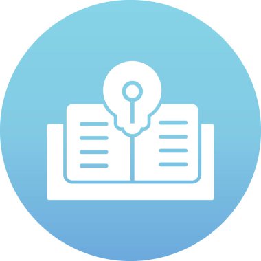 kitap simgesi vektör illüstrasyonu