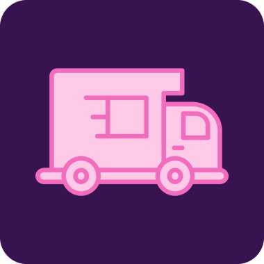 Araba web vektör simgesi