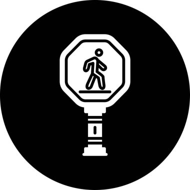 Moda tarzında izole edilmiş trafik ışığı simgesi