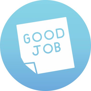 iş iyi iş mavi etiket