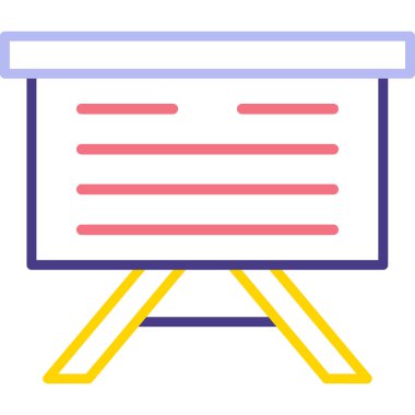 Reklamcılık. Web simgesi basit illüstrasyon