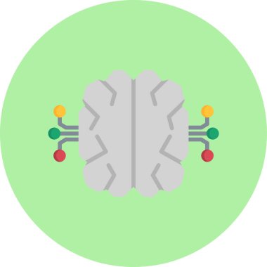 İmplant ağ simgesi, vektör illüstrasyonu