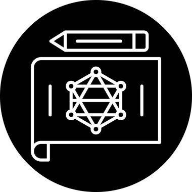 Eğitim simgesinin vektör illüstrasyonu