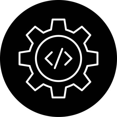 Seo simgesinin vektör illüstrasyonu