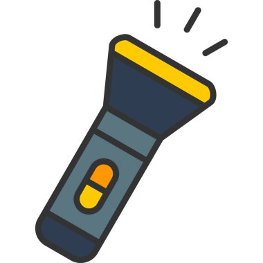 el feneri simge vektör çizim