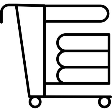 Alışveriş arabası. Basit tasarım