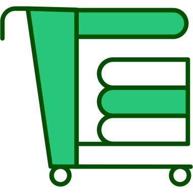 Alışveriş arabası. Web simgesi