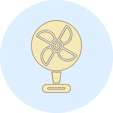 Hayran. Web simgesi basit illüstrasyon