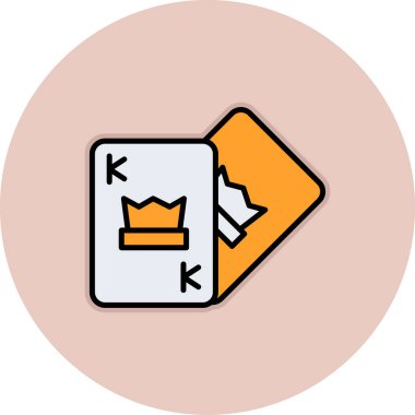 Bir tacın vektör illüstrasyonu