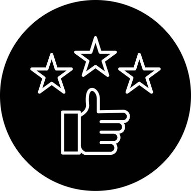 Geri bildirim. Web simgesi basit illüstrasyon