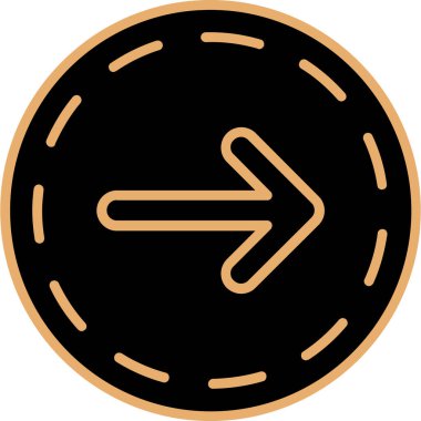 Yol işaretinin vektör illüstrasyonu