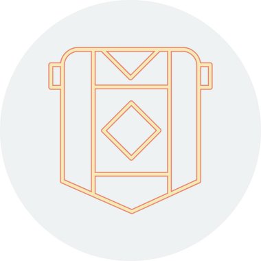 Modern b 'nin vektör illüstrasyonu eksik simgesi