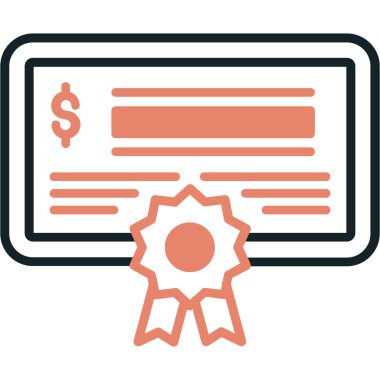 iş finans vektör simgesi kolayca düzenleyebilirsiniz