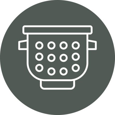 Gıda simgesinin vektör illüstrasyonu