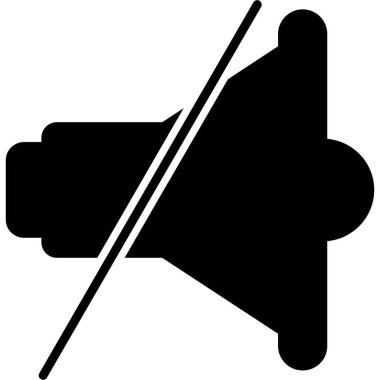 hoparlör simgesi vektör çizim