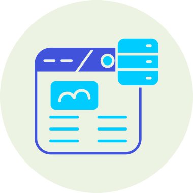 kitap web simgesi vektör illüstrasyonu