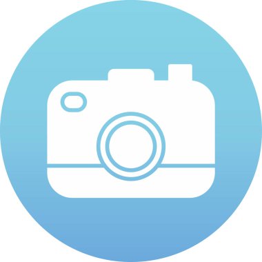 Kameranın vektör illüstrasyonu