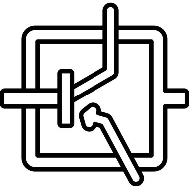 seo modern simgesinin vektör illüstrasyonu