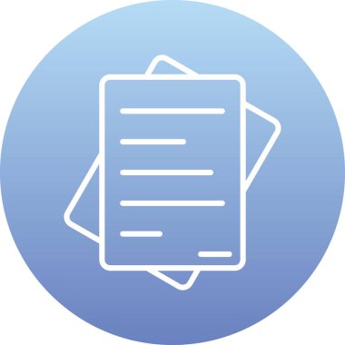 vektör belgesi web simgesi