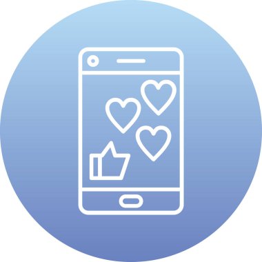 cep telefonu simgesi, basit tasarım