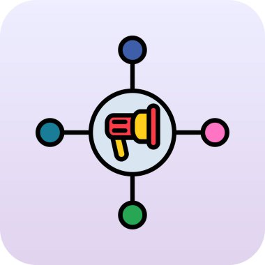 seo modern simgesinin vektör illüstrasyonu