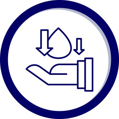 Geri dönüşüm. Web simgesi basit illüstrasyon