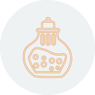 Bir gaz simgesinin vektör illüstrasyonu