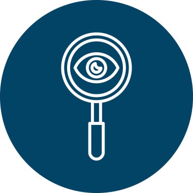 vektör illüstrasyonu, göz simgesi