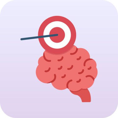 Beyin simgesi olan insan beyni.