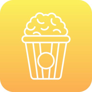 cupcake ikonu vektör illüstrasyonu