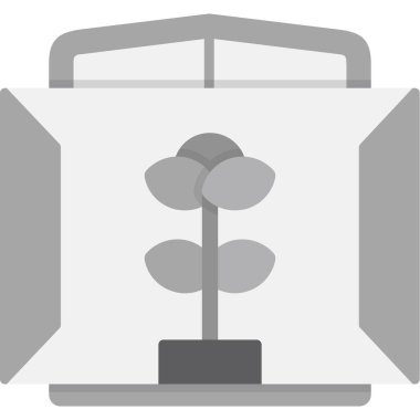 Ağaç simgesinin vektör illüstrasyonu