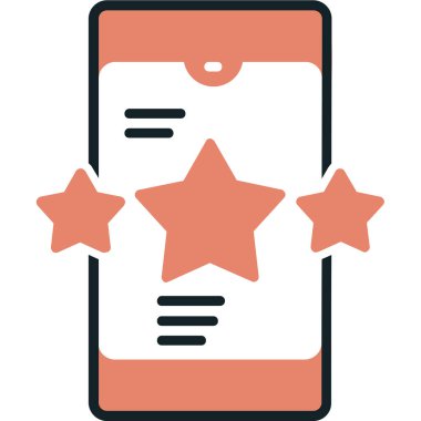 Mobil uygulama için web tasarım simgesi. vektör illüstrasyonu