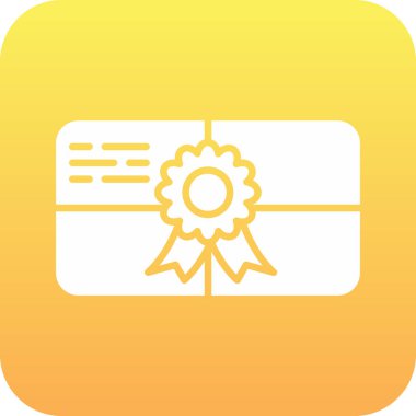 Rozet simge vektör çizim