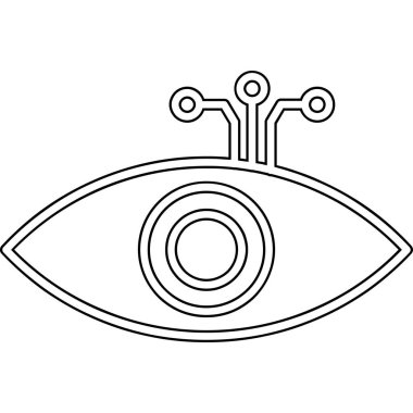 Mısır ikonlu göz, özet biçimi