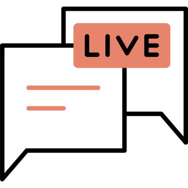 trend biçimli izole edilmiş canlı simge