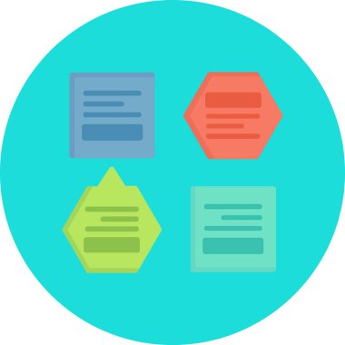 Modern b 'nin vektör illüstrasyonu