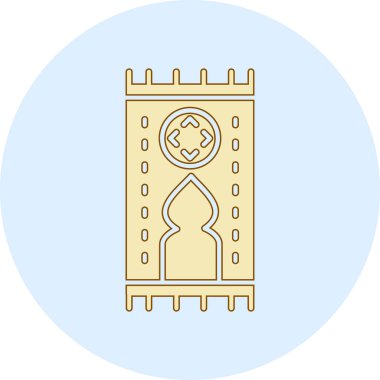 Çizgi film simgesi ögesinin vektör çizimi.