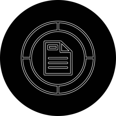 Bir kitap simgesinin vektör illüstrasyonu