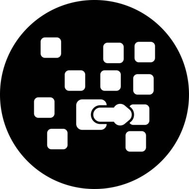 seo modern simgesinin vektör illüstrasyonu