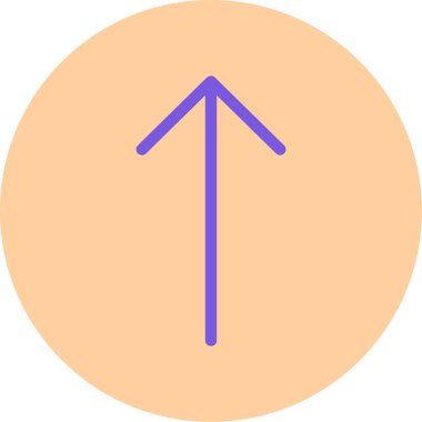 Ok. Web simgesi basit illüstrasyon