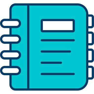 Belge. Web simgesi basit illüstrasyon