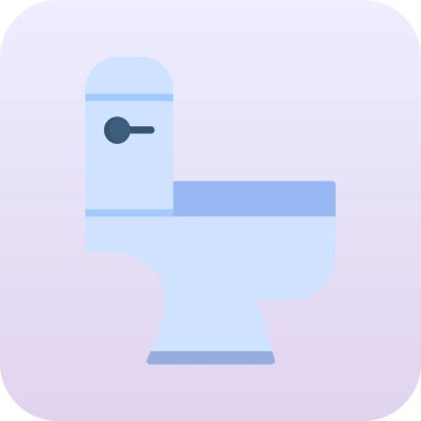 tuvalet ikonu vektör illüstrasyonu