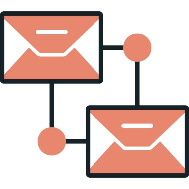 e-posta pazarlama vektör simgesi