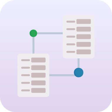 veri aktarım simgesi, vektör illüstrasyonu