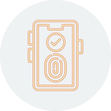 akıllı güç soketi simgesi. Web tasarımı için elektrik soket vektör simgelerinin özet çizimi